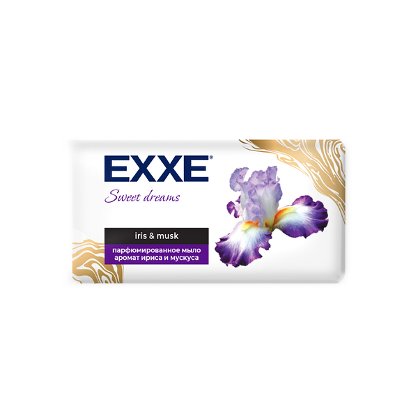 Парфюмированное мыло Exxe Sweet Dreams Iris & Musk 140 г
