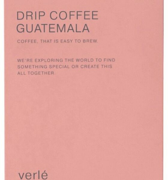 Кофе молотый Verle Гватемала в дрип-пакетах 6шт*11г