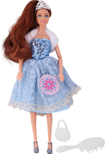 

Набор игровой BIGGA Кукла-принцесса, с аксессуарами, 4 предметов