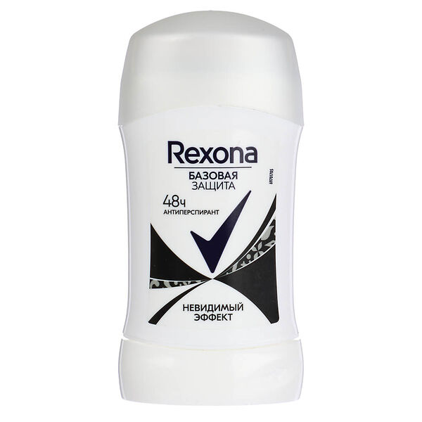 Дезоорант-антиперспирант твердый женский Rexona невидимый эффект, 30 мл