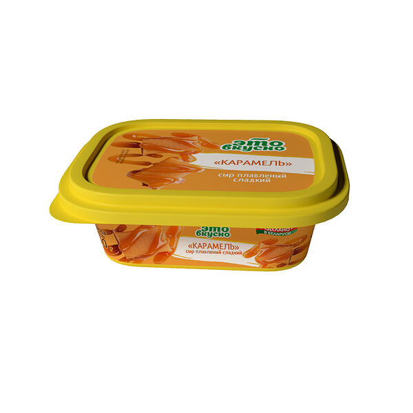 Сыр плавленый сладкий с наполнителем Карамель 40% 150г