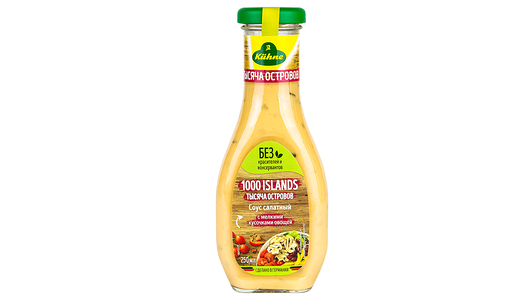 Соус Kuhne 1000 островов салатный 250г