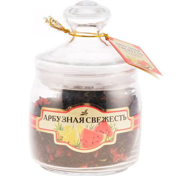Чай черный ароматизированный Арбузная свежесть 140г