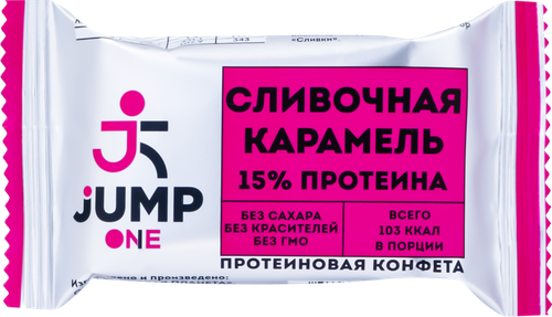 

Конфета орехово-фруктовая JUMP One со вкусом сливочная карамель, 30г
