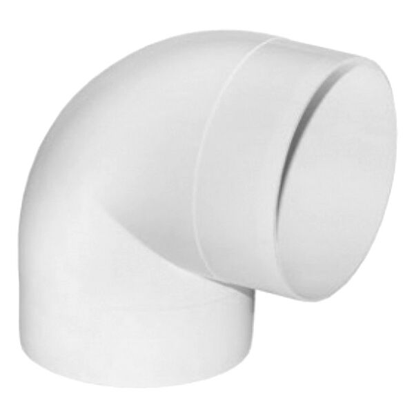 Колено 90°, 100 мм, пластик