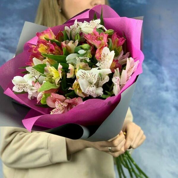 Альстромерия микс