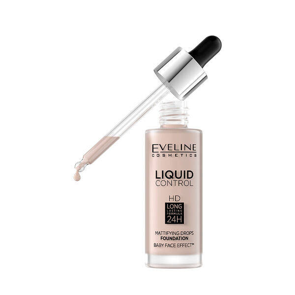 Тональная основа Eveline Cosmetics Liquid control 005 Ivory 32 мл