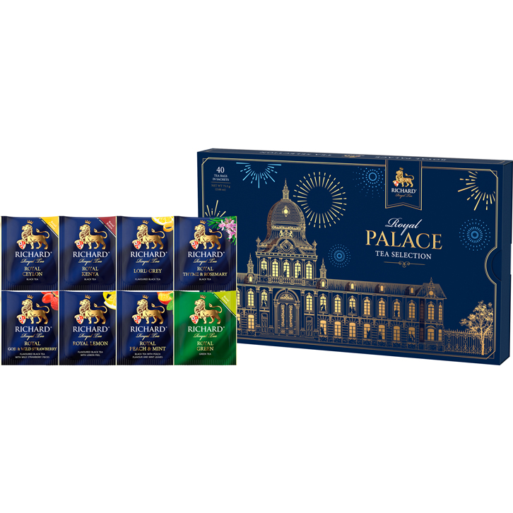 

Чай черный Richard Royal Selection ассорти 75.5г 40 пак дизайн в ассортименте