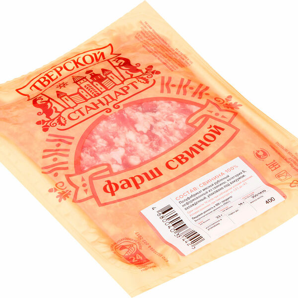 Фарш Тверской стандарт свиной замороженный