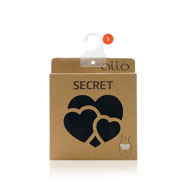 Женские трусы-слипы Atto Secret, черные, S