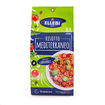 Ризотто ELLEBI по-средиземноморски с рисом Карнароли