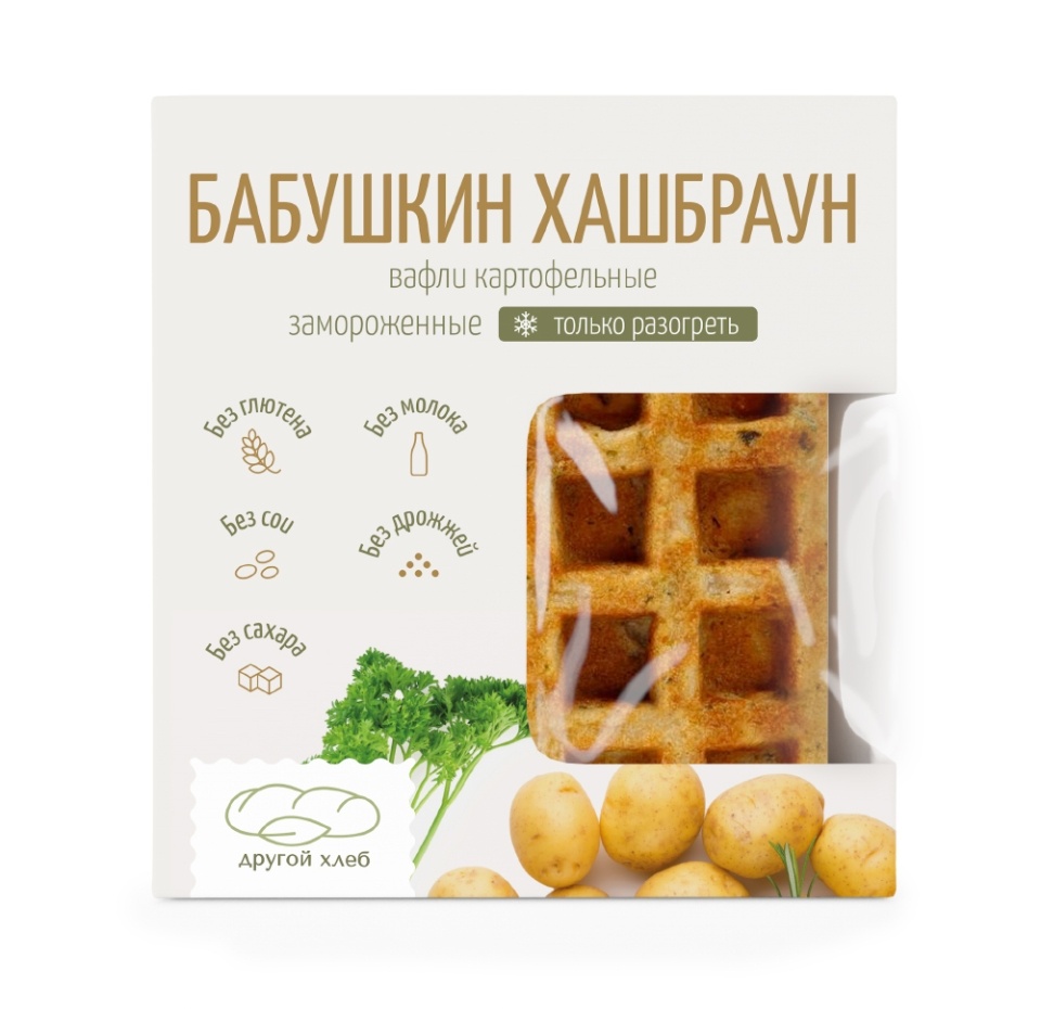

Вафли Другой хлеб картофельные 160г, Россия