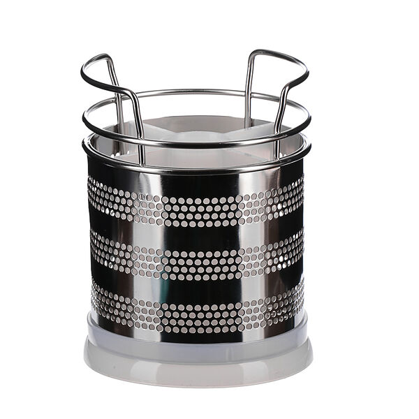 Vetta подставка для столовых приборов, 12x15см, нержавеющая сталь/пластик