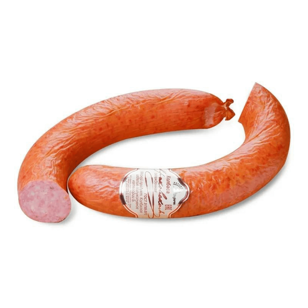 Колбаса ВЯТСКОЕ ЗАРЕЧЬЕ Краковская полукопченая категории Б 1кг