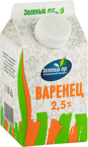 

Варенец Зеленый Луг 2.5% 450 мл