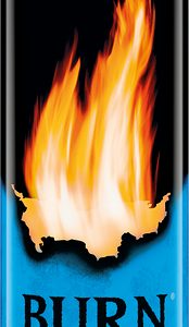 Напиток энергетический BURN Манго сильногазированный, 449мл