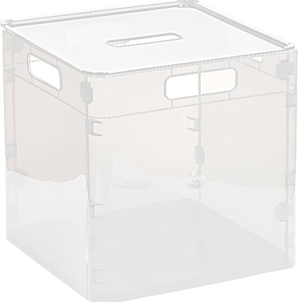 Ящик Violet сборный с крышкой 35л прозрачный