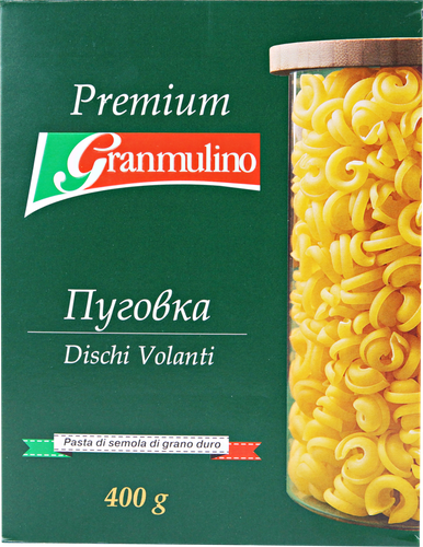 

Макароны GRANMULINO Премиум Пуговка, 400г