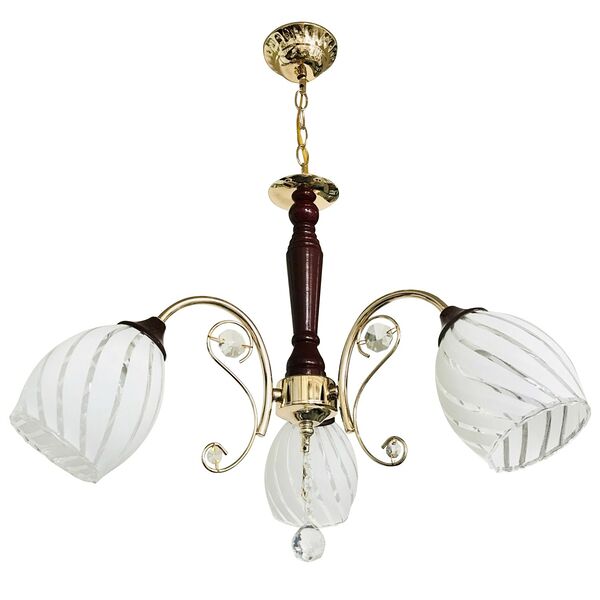 Люстра Символ Света, Е27, 60 Вт, золото