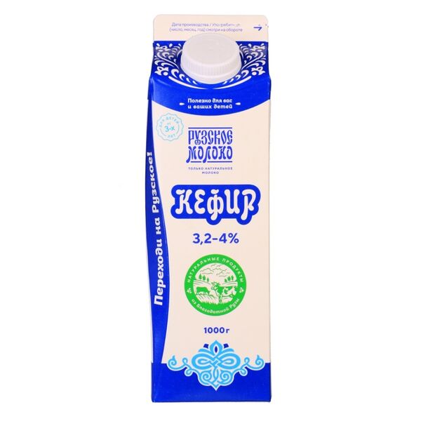 Кефир Рузский 3,2-4% 1 л