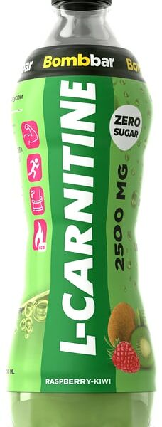 Напиток Bombbar L-Carnitine Малина-Киви 500мл