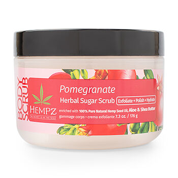 Скраб Hempz для тела Сахар и Гранат, 176г, США