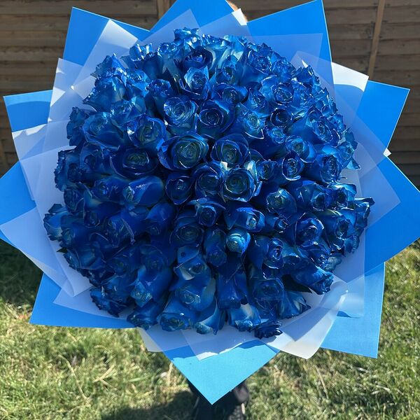 101 роза  в букете