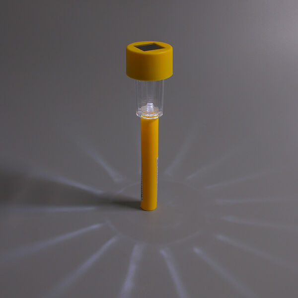 Фонарь садовый Inbloom на солн. батарее, 4.5x4.5x31см, 1x1.2v 40mah ni-mh, 1led*белый, пластик