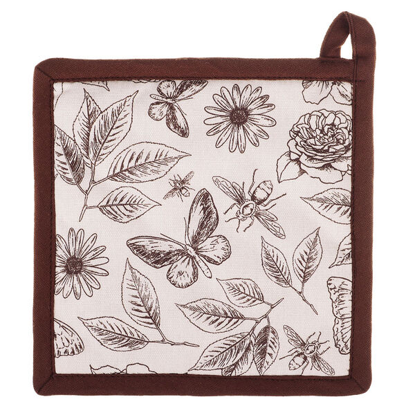 Provance тауп прихватка, 100% хлопок, 20х20см, бежевый