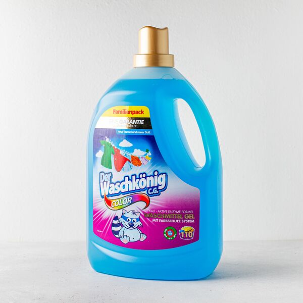 Гель для стирки Clovin Der Waschkonig Color для цветного белья, 110 стирок