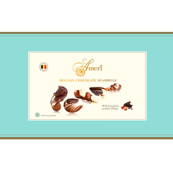 Конфеты Ameri Ракушки с начинкой пралине, 500г