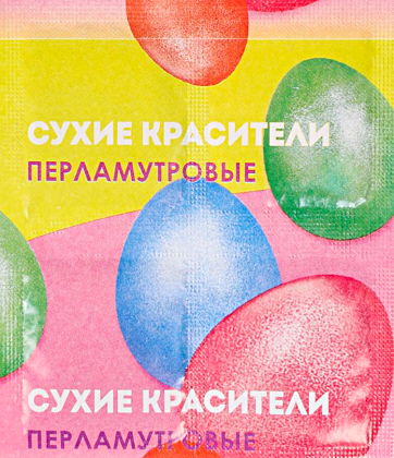 Красители Роскошь России пасхальные 4 цвета 8627AB