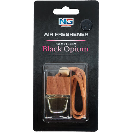 Ароматизатор подвесной New Galaxy по мотивам Black opium 5 мл