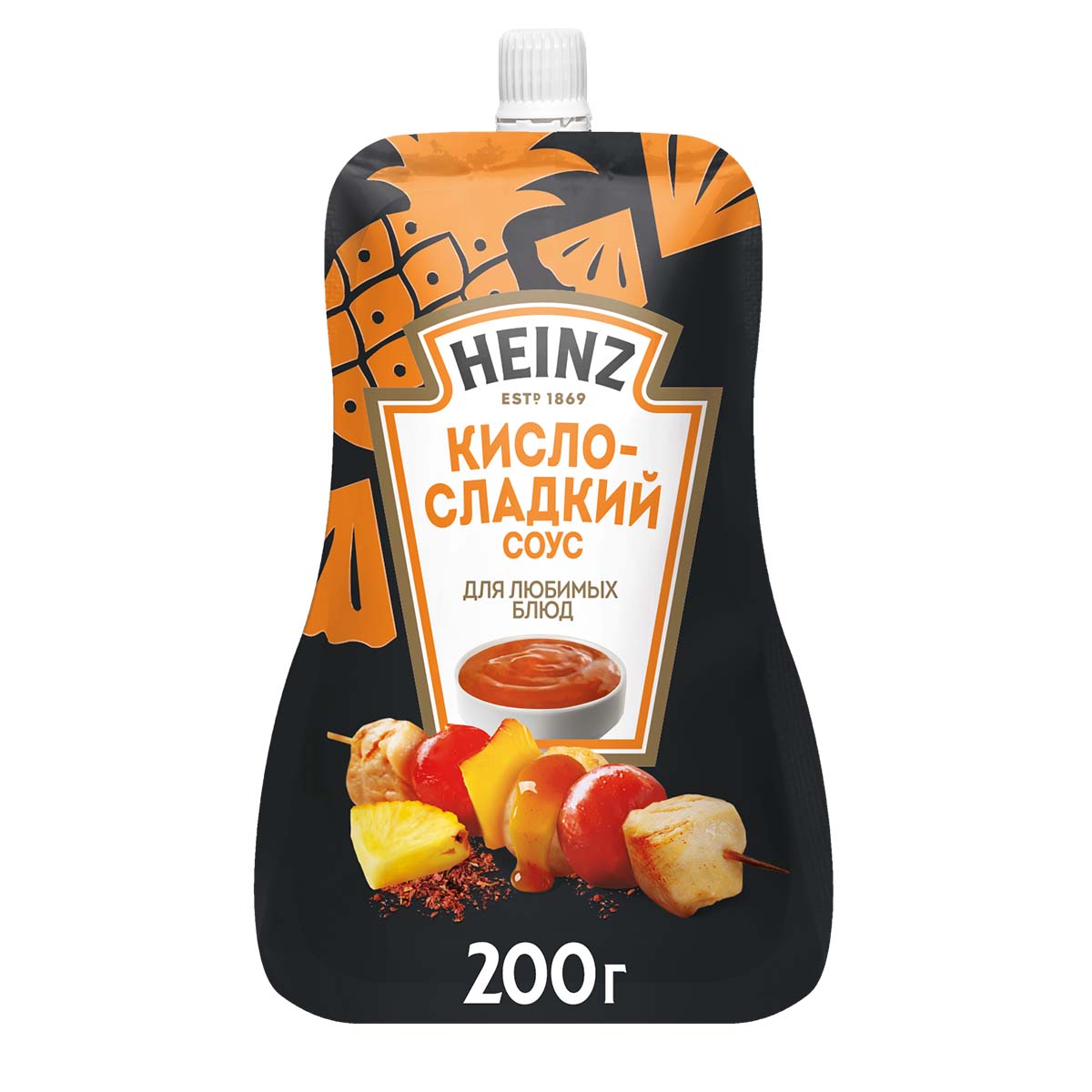 

Соус Heinz Кисло-сладкий дой-пак 200 г