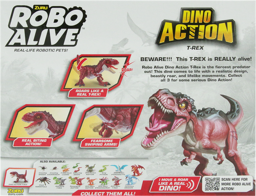 

Игрушка ROBO ALIVE Тирекс, со звуковыми эффектами, Арт. 7171-S001