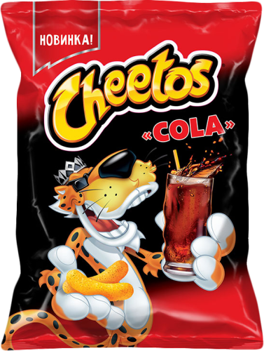 

Кукурузные палочки Cheetos со вкусом Cola 45 г