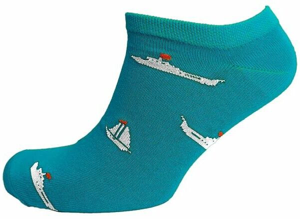 Носки мужские Comandor Корабли, р. 27