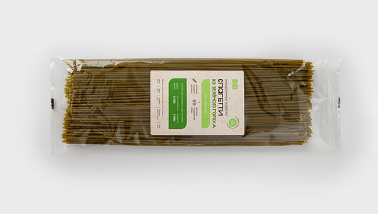 Макаронные изделия из зеленого гороха без глютена