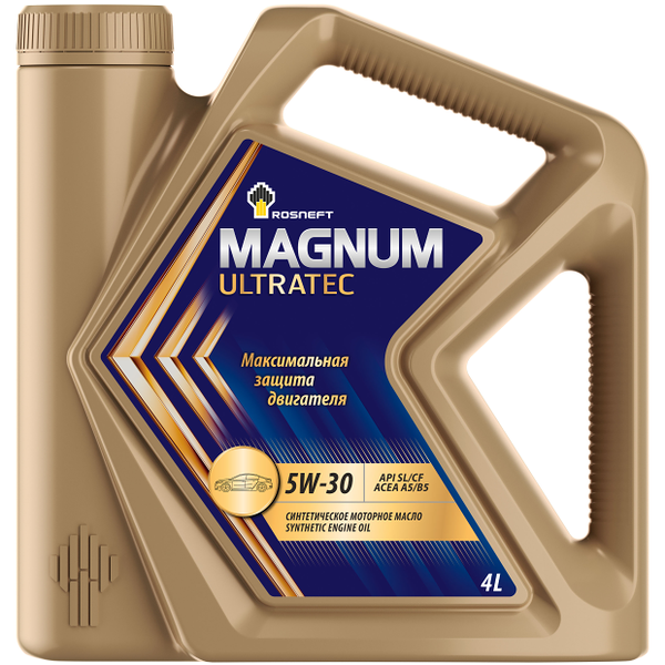 Масло моторное Magnum Ultratec (Магнум Ультратек) 5W-30 ТМ Rosneft (Роснефть)