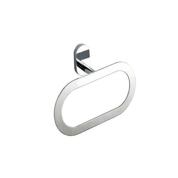Полотенцедержатель кольцо LT21401 FLORA, хром