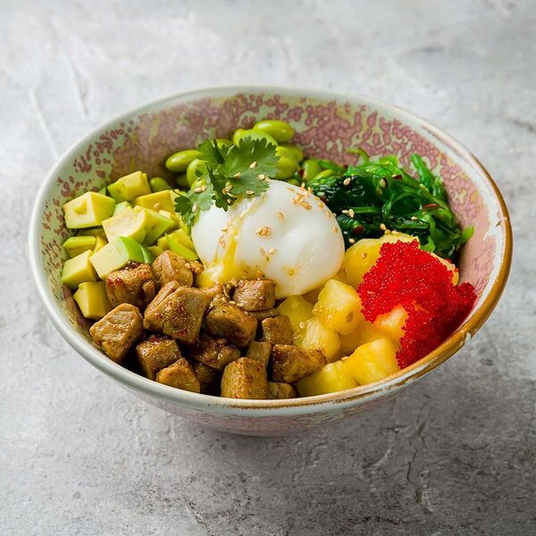 Ахи поке с тунцом