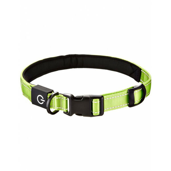 Светодиодный ошейник для собак Pet-it желтый L, ширина 2,5 см, обхват шеи 56-64 см, до 50 кг