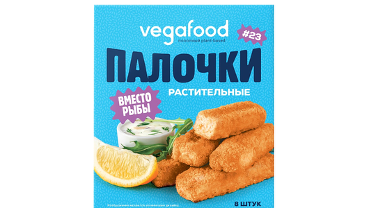 Палочки веганские растительные Vegafood Вместо рыбы №23