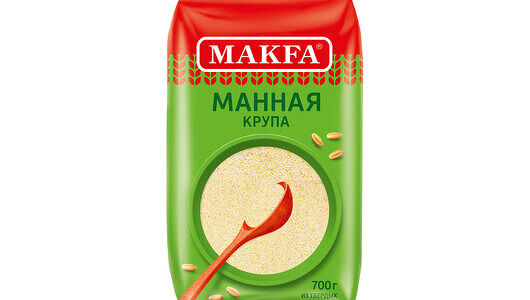 Крупа манная Макфа 700г, Россия