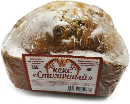 Кекс Хлебобулочная компания Столичный 300 г