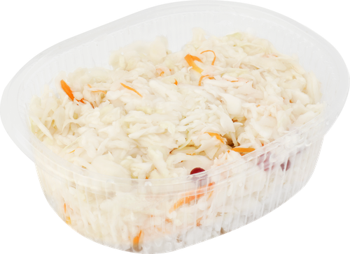 

Капуста квашеная с морковью и клюквой, вес