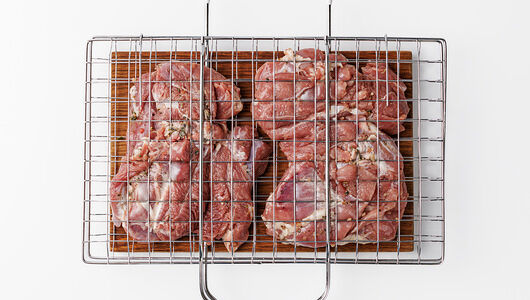 Филе бедра индейки в маринаде Чесночный