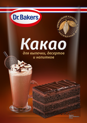 

Какао Dr.Bakers порошок 25 г