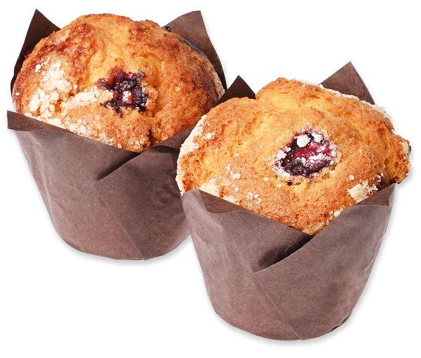 Маффин Ашан с вишней, 2х90 г