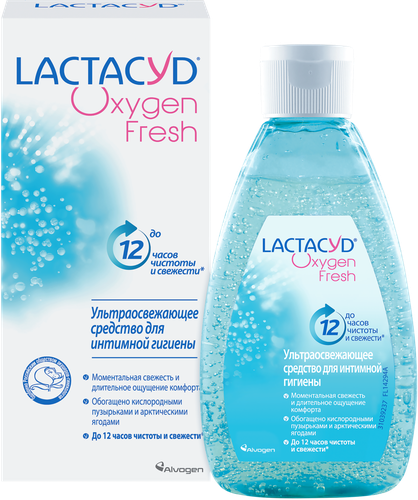 

Гель для интимной гигиены Lactacyd Oxygen Fresh 200 мл